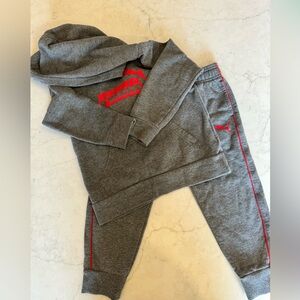 Puma Grey 2 piece sweatshirt and pants set - 4